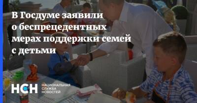 Владимир Путин - Елена Вторыгина - В Госдуме заявили о беспрецедентных мерах поддержки семей с детьми - nsn.fm - Россия