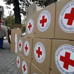 «Красный Крест» доставил в Орехов и Гуляйполе гуманитарные грузы