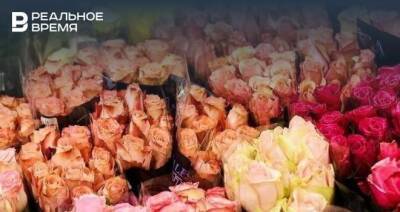 В Казани в Международный женский день наблюдается ажиотаж в цветочных магазинах — видео