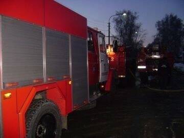 В Димитровграде горели два гаража