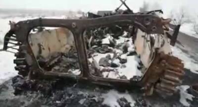 На Харьковщине ВСУ уничтожили колонну российских оккупантов