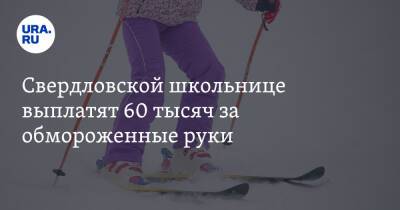 Свердловской школьнице выплатят 60 тысяч за обмороженные руки