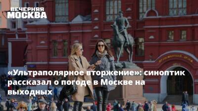 «Ультраполярное вторжение»: синоптик рассказал о погоде в Москве на выходных