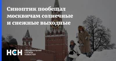 Александр Шувалов - Синоптик пообещал москвичам солнечные и снежные выходные - nsn.fm - Москва - Россия - Москва