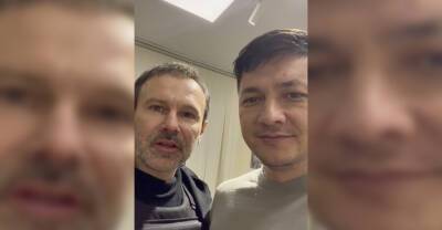Святослав Вакарчук пришел в гости к николаевскому "крашу" Виталию Киму
