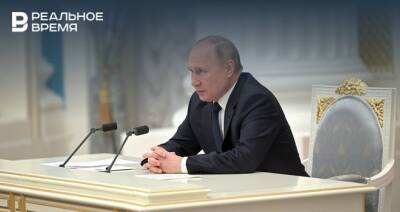 Путин поручил разобраться в ситуации с участием срочников в спецоперации на Украине
