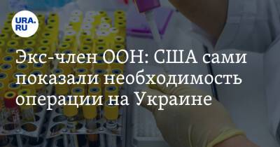 Экс-член ООН: США сами показали необходимость операции на Украине