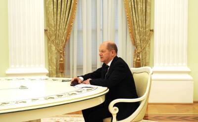 Киев попросил Шольца организовать встречу Путина и Зеленского