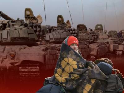 Російські війська використовують українських дітей, щоб прикрити переміщення своїх колон