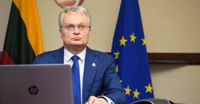 Президент Литвы призвал Францию взять на себя роль лидера в переговорах Украины о членстве в ЕС
