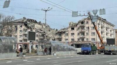 На Черниговщине снаряд попал в одно из отделений областного центра онкологии