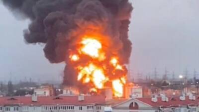 Власти Украины отрицают причастность к пожару на нефтебазе в Белгороде