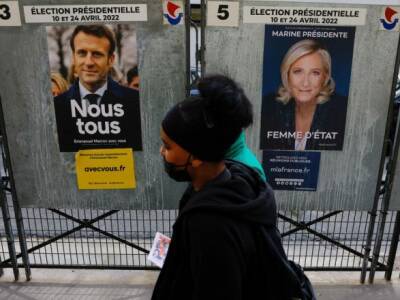 Марин Ле-Пен - Эмануэль Макрон - Во Франции - Во Франции начался первый тур президентских выборов - unn.com.ua - Украина - Киев - Франция