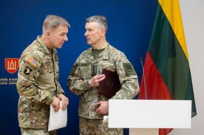 В Литве будут организованы учения для украинских военных – главком ВС