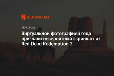 Виртуальной фотографией года признали невероятный скриншот из Red Dead Redemption 2