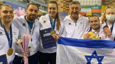 Впервые: сборная Израиля по фехтованию завоевала золото чемпионата мира