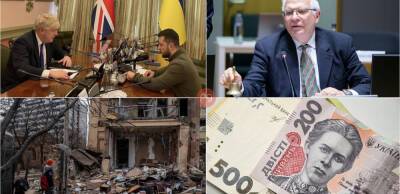 Візит Джонсона до Києва та майбутнє падіння економіки: головне про війну в Україні 9-11 квітня