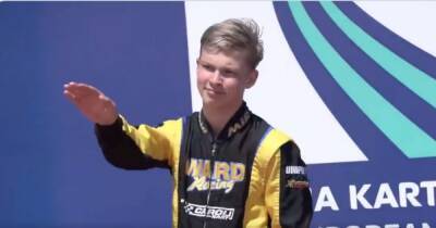 Нацистский жест Северюхина: малолетнего гонщика-россиянина выгнали из команды
