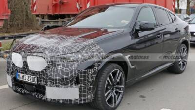 Появились первые снимки обновлённого BMW X6 M