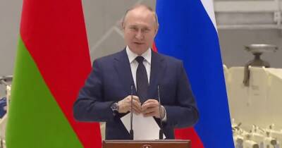 "Фейк, как с химоружием в Сирии", — Путин о трагических событиях в Буче (видео)