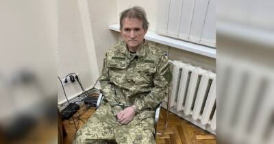 Медведчука задержали в форме Вооруженных сил Украины, – Зеленский (фото)