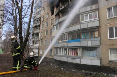 В течение суток в Харьковской области из-за обстрелов произошло 10 пожаров