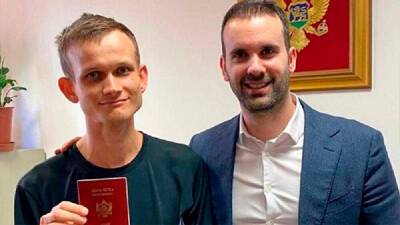 Виталик Бутерин получил гражданство Черногории