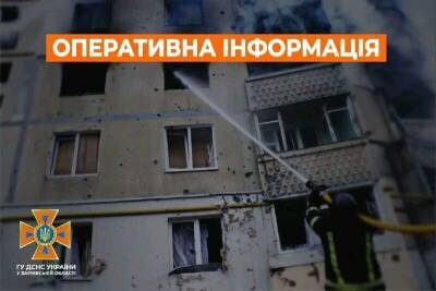 В Харькове из-за обстрелов горело 16 квартир в многоэтажном доме и 4000 кв.м. складских помещений