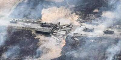 ССО Украины взорвали мост с вражеской техникой, которая направлялась в Изюм — фото