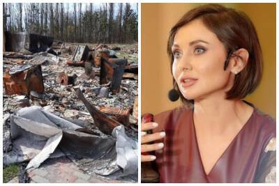 "Не осталось ничего": украинская ведущая показала разрушенный российскими оккупантами дом