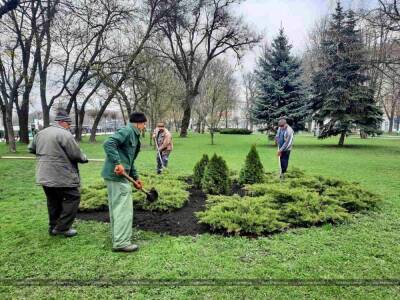 В Харькове парки, скверы и аллеи, косят газоны и вывозят мусор (фоторепортаж)