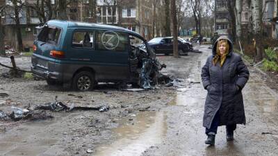 Последствия войны в украинских городах - ru.euronews.com - Россия - Украина - Киев - Луганская обл. - Мариуполь - Бровары - Киев