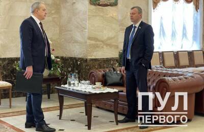 Лукашенко встретился с главой Администрации Президента и ректором Полоцкого университета