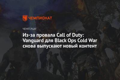 Из-за провала Call of Duty: Vanguard для Black Ops Cold War снова выпускают новый контент
