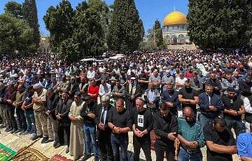 В мечети Аль-Акса в Иерусалиме произошли столкновения