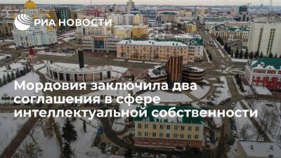 Мордовия заключила два соглашения в сфере интеллектуальной собственности