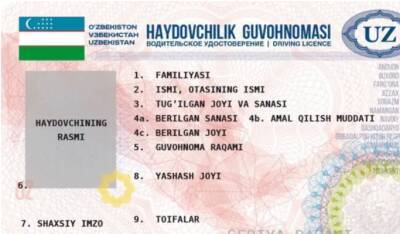 В Узбекистане снова продлен срок обмена водительских прав и техпаспортов