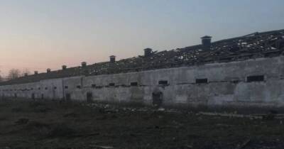 "Стратегический" объект: оккупанты разбомбили заброшенную птицеферму возле Днепра (ФОТО)