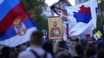 Новая пророссийская акция в Сербии