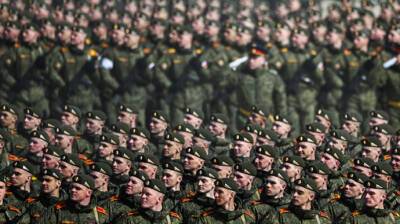Россия готовится к 9 мая: привлекла много военных и техники к репетиции парада