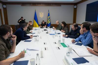 Зеленский провел совещание относительно послевоенного восстановления Украины