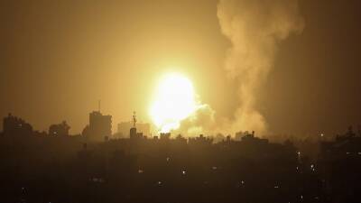 Израиль наносит удары по сектору Газа после перехвата ракеты
