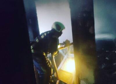 В Новодружеске в результате обстрела загорелся уголь вблизи шахты