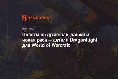 Полёты на драконах, данжи и новая раса — детали Dragonflight для World of Warcraft