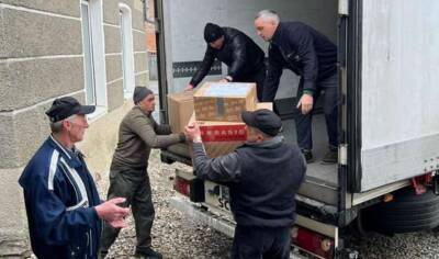 В Украину доставлена очередная партия гуманитарной помощи из Германии (ФОТО, ВИДЕО)