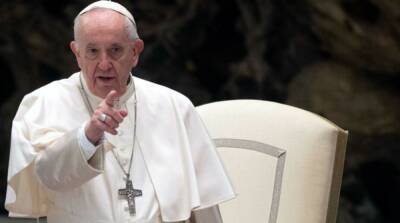 Папа Римский впервые косвенно осудил путина за нападение на Украину