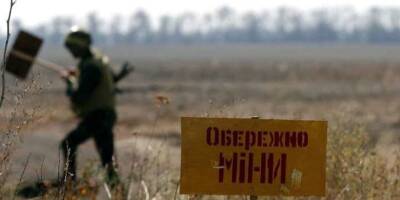 В Киевской и Черниговской областях оккупанты минируют свои позиции во время отступления