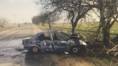 В ДТП в Сакском районе Крыма погиб водитель