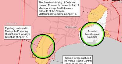 Военные аналитики: в Мариуполе - уличные бои, РФ готовится усилить наступление на Донбассе (карта)