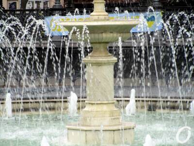 В одеском Госраду запустили фонтан | Новости Одессы